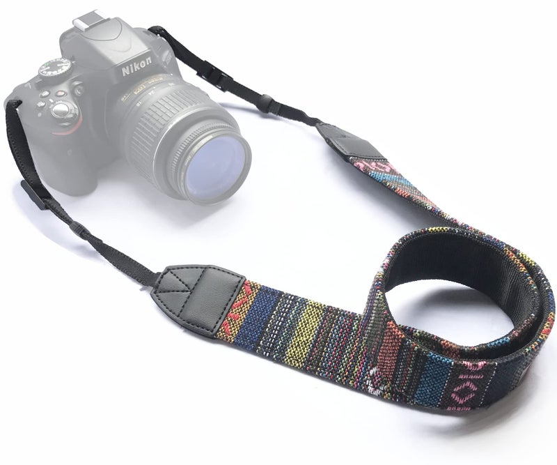 Alled Camera Neck Shoulder Belt Strap,Camera Straps for Women/Men for All DSLR/Nikon/Canon/Sony/Olympus/Samsung (Vintage) - Image 1